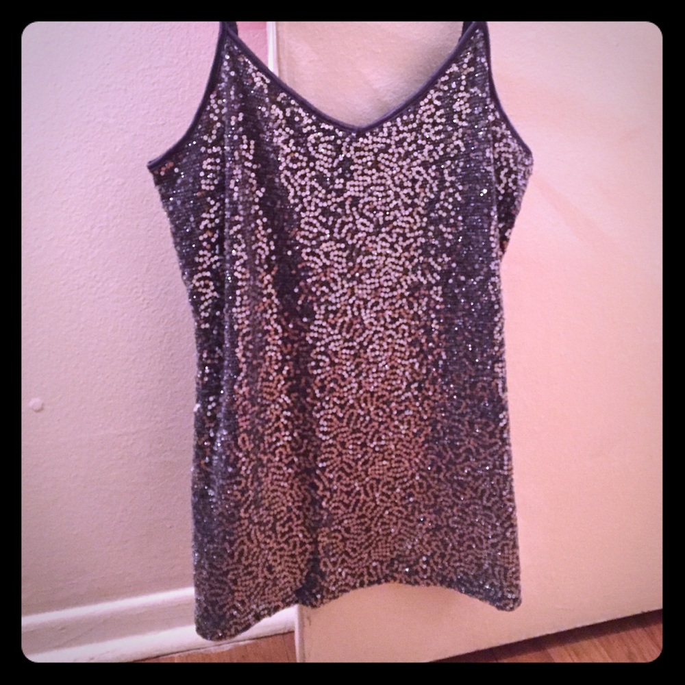 COPY - Sale!! Express sequin cami tank top